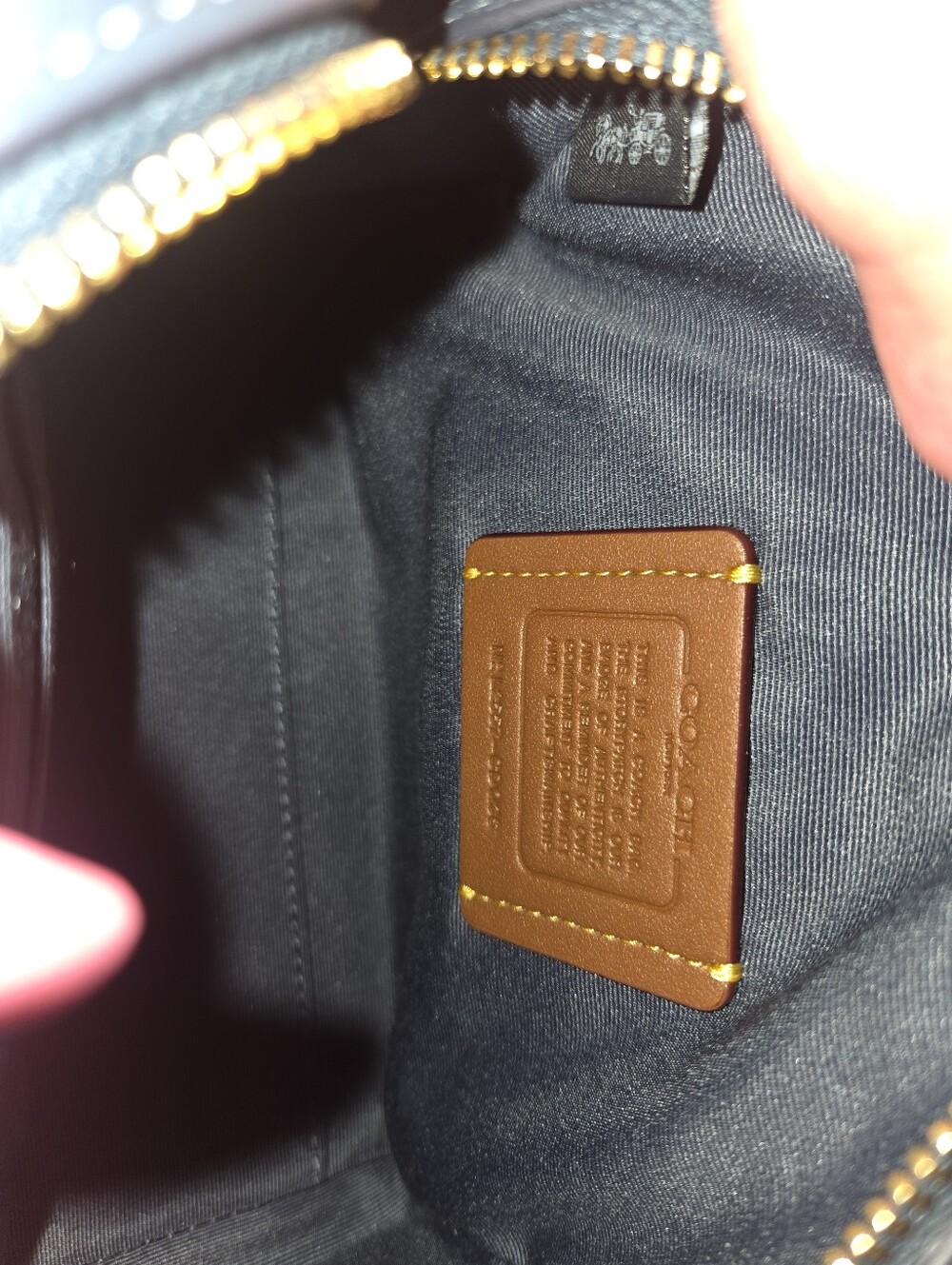 Coach Denim Mini Rowan - Picture 10 of 11